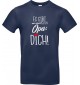 Unisex T Shirt, es gibt nur einen besten Opa: DICH, Familie, navy, L