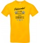 Unisex T Shirt, Patenonkel ich habe nachgemessen du bist Großartig, Familie, gelb, L