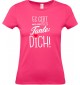 Lady T-Shirt, es gibt nur eine beste Tante: DICH, Familie pink, L