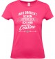 Lady T-Shirt, Wer braucht schon Superhelden ich hab meine Cousine, Familie pink, L