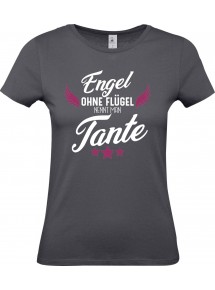 Lady T-Shirt, Engel ohne Flügel nennt man Tante, Familie