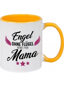 Kaffeepott Becher, Engel ohne Flügel nennt man Mama