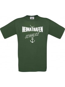 Männer-Shirt Heimathafen Schalke  kult, grün, Größe L