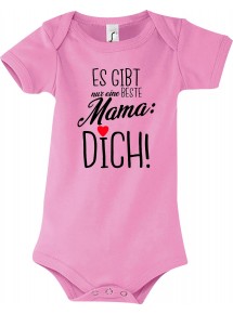 Baby Body es gibt nur eine beste Mama: DICH, Familie, rosa, 12-18 Monate