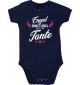 Baby Body Engel ohne Flügel nennt man Tante, Familie, blau, 12-18 Monate