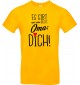 Kinder-Shirt Typo es gibt nur eine beste Oma: DICH, Familie, gelb, 104