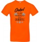 Kinder-Shirt Typo Onkel ich habe nachgemessen du bist Großartig, Familie, orange, 104