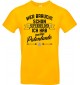 Kinder-Shirt Typo Wer braucht schon Superhelden ich hab meine Patentante, Familie, gelb, 104