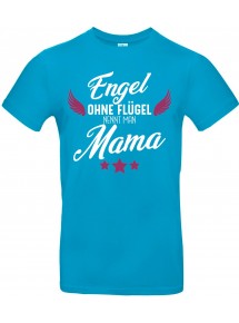 Kinder-Shirt Typo Engel ohne Flügel nennt man Mama, Familie, atoll, 104