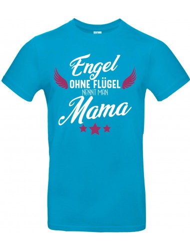 Kinder-Shirt Typo Engel ohne Flügel nennt man Mama, Familie, atoll, 104