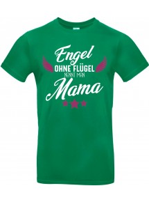 Kinder-Shirt Typo Engel ohne Flügel nennt man Mama, Familie, kellygreen, 104