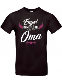 Kinder-Shirt Typo Engel ohne Flügel nennt man Oma, Familie