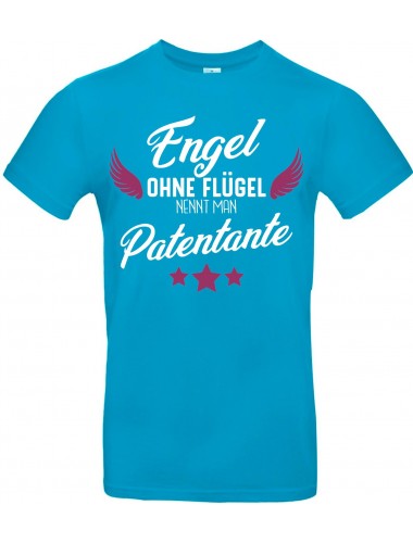 Kinder-Shirt Typo Engel ohne Flügel nennt man Patentante, Familie, atoll, 104