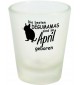 Schnapsglas, Die besten Degumamas sind im April geboren Degu Haustier