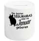 Spardose, Die besten Degumamas sind im Januar geboren Degu Haustier