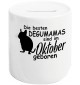 Spardose, Die besten Degumamas sind im Oktober geboren Degu Haustier