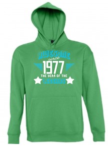Kapuzen Sweatshirt Awesome since 1977 the Year of the Legends