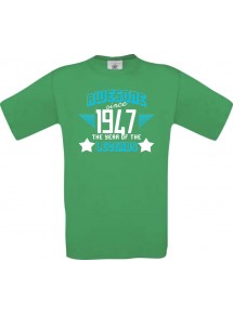 Unisex T-Shirt Awesome since 1947 the Year of the Legends