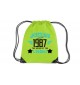Premium Gymsac Awesome since 1987 the Year of the Legends, limegreen