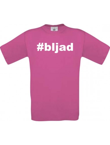 Kinder-Shirt hashtag  bljad Farbe pink, Größe 104