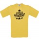 Männer-Shirt bester Nachbar der Welt, gelb, Größe L