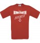 Männer-Shirt Heimathafen Bremen  kult, rot, Größe L