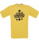 Männer-Shirt bester Onkel der Welt, gelb, Größe L