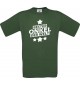 Männer-Shirt bester Onkel der Welt, grün, Größe L