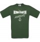Männer-Shirt Heimathafen Hamburg  kult, grün, Größe L