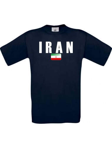 Kinder-Shirt WM Ländershirt Iran, Farbe navy, Größe 104