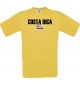 Kinder-Shirt WM Ländershirt Costa Rica, Farbe gelb, Größe 104