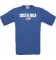 Kinder-Shirt WM Ländershirt Costa Rica, Farbe royal, Größe 104