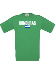 Kinder-Shirt WM Ländershirt Hunduras, Farbe kelly, Größe 104