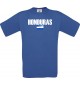 Kinder-Shirt WM Ländershirt Hunduras, Farbe royal, Größe 104