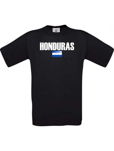 Kinder-Shirt WM Ländershirt Hunduras, Farbe schwarz, Größe 104