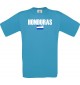Kinder-Shirt WM Ländershirt Hunduras, Farbe türkis, Größe 104