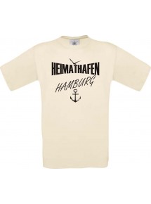 Männer-Shirt Heimathafen Hamburg  kult, natur, Größe L