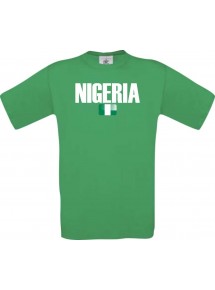 Kinder-Shirt WM Ländershirt Nigeria, Farbe kelly, Größe 104