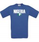 Kinder-Shirt WM Ländershirt Nigeria, Farbe royal, Größe 104