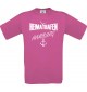 Männer-Shirt Heimathafen Hamburg  kult, pink, Größe L
