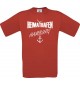 Männer-Shirt Heimathafen Hamburg  kult, rot, Größe L