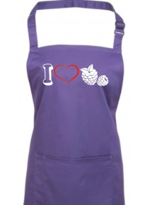 Kochschürze, Obst I love Brombeere, Farbe purple