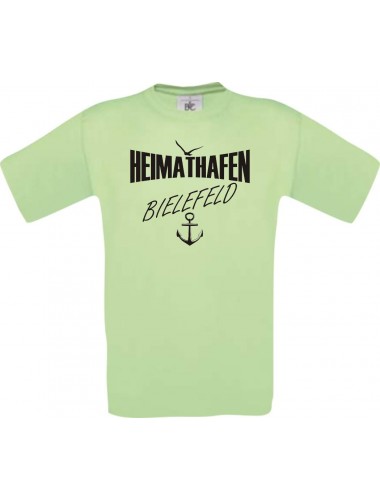Männer-Shirt Heimathafen Bielefeld  kult, mint, Größe L