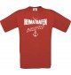 Männer-Shirt Heimathafen Bielefeld  kult, rot, Größe L