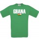 Man T-Shirt Fußball Ländershirt Ghana, Größe: S- XXXL