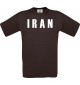 Man T-Shirt Fußball Ländershirt Iran, Größe: S- XXXL
