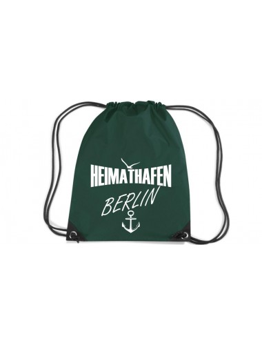 Premium Gymsac Heimathafen Berlin, bottlegreen