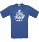 Kinder-Shirt beste Patentochter der Welt Farbe royalblau, Größe 104
