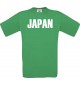 Man T-Shirt Fußball Ländershirt Japan, Größe: S- XXXL