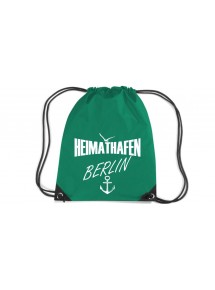 Premium Gymsac Heimathafen Berlin, kellygreen